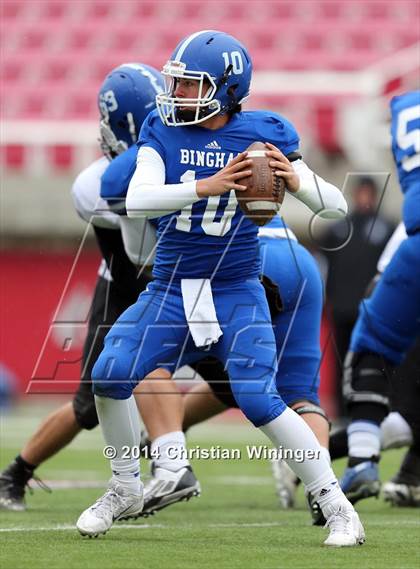Thumbnail 2 in Bingham vs Riverton (UHSAA 5A Semifinal) photogallery.