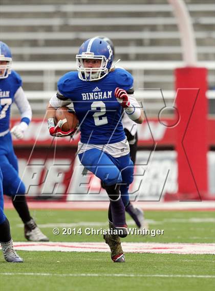 Thumbnail 1 in Bingham vs Riverton (UHSAA 5A Semifinal) photogallery.