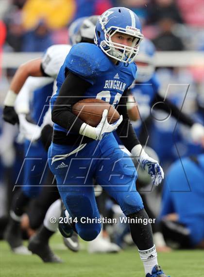 Thumbnail 2 in Bingham vs Riverton (UHSAA 5A Semifinal) photogallery.