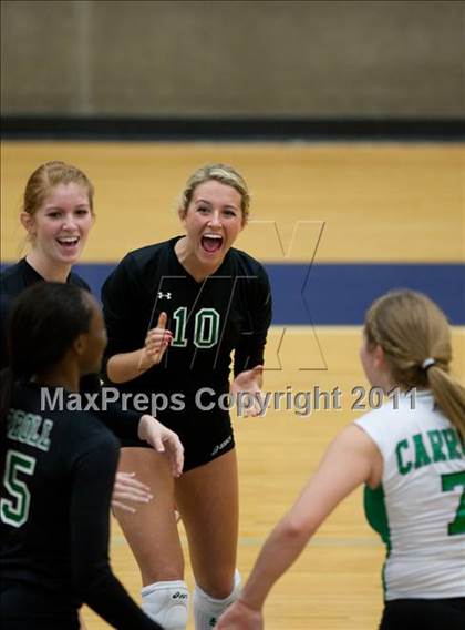 Thumbnail 1 in Carroll vs Plano East (5A Region 1 Bi-District) photogallery.
