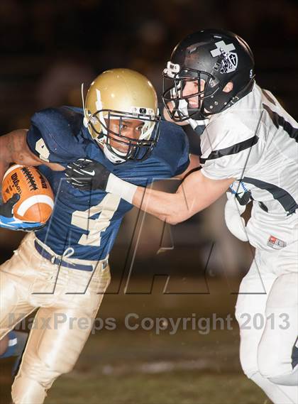 Thumbnail 1 in Bishop Eustace Prep @ Holy Spirit (NJSIAA Non-Public Group 2 Semifinal) photogallery.