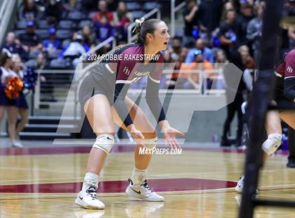 Thumbnail 2 in McKinney North vs. Flour Bluff (UIL 5A Volleyball Division I Final) photogallery.