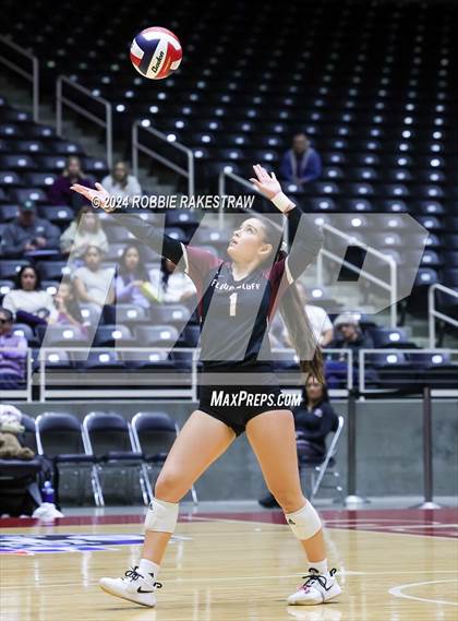 Thumbnail 1 in McKinney North vs. Flour Bluff (UIL 5A Volleyball Division I Final) photogallery.