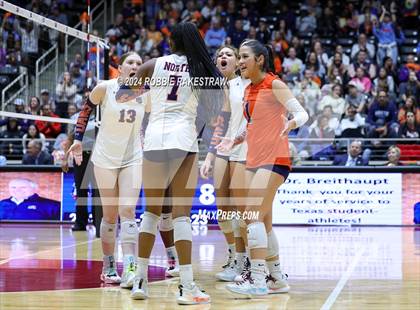 Thumbnail 2 in McKinney North vs. Flour Bluff (UIL 5A Volleyball Division I Final) photogallery.