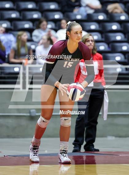 Thumbnail 3 in McKinney North vs. Flour Bluff (UIL 5A Volleyball Division I Final) photogallery.