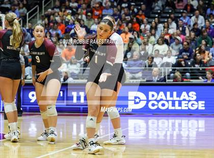 Thumbnail 1 in McKinney North vs. Flour Bluff (UIL 5A Volleyball Division I Final) photogallery.