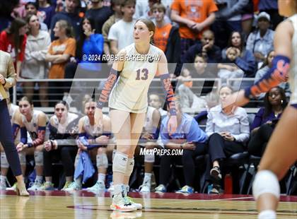 Thumbnail 2 in McKinney North vs. Flour Bluff (UIL 5A Volleyball Division I Final) photogallery.