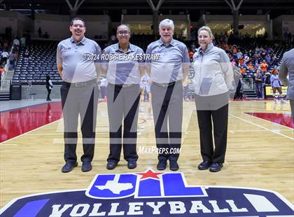 Thumbnail 1 in McKinney North vs. Flour Bluff (UIL 5A Volleyball Division I Final) photogallery.