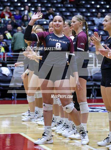 Thumbnail 1 in McKinney North vs. Flour Bluff (UIL 5A Volleyball Division I Final) photogallery.