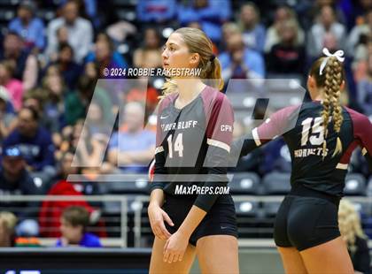 Thumbnail 3 in McKinney North vs. Flour Bluff (UIL 5A Volleyball Division I Final) photogallery.