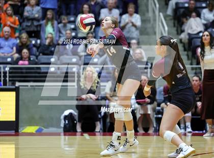 Thumbnail 2 in McKinney North vs. Flour Bluff (UIL 5A Volleyball Division I Final) photogallery.