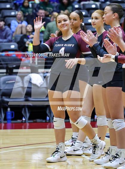 Thumbnail 1 in McKinney North vs. Flour Bluff (UIL 5A Volleyball Division I Final) photogallery.