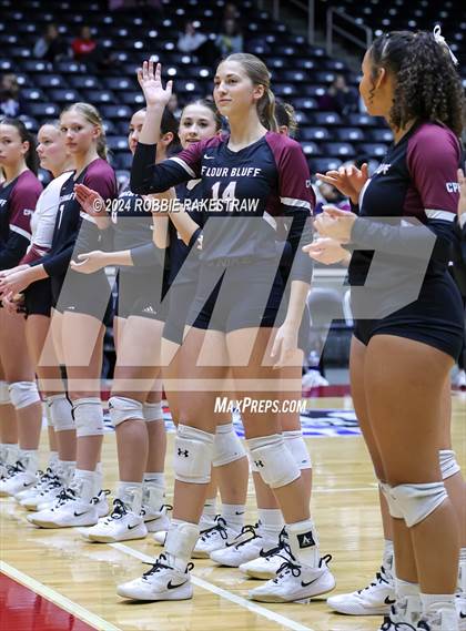 Thumbnail 1 in McKinney North vs. Flour Bluff (UIL 5A Volleyball Division I Final) photogallery.