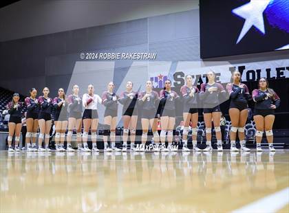 Thumbnail 1 in McKinney North vs. Flour Bluff (UIL 5A Volleyball Division I Final) photogallery.