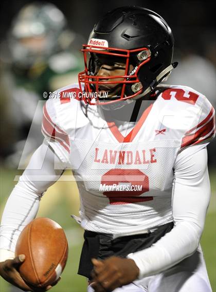 Thumbnail 2 in Lawndale @ South Hills (CIF State D2A Regional Final) photogallery.