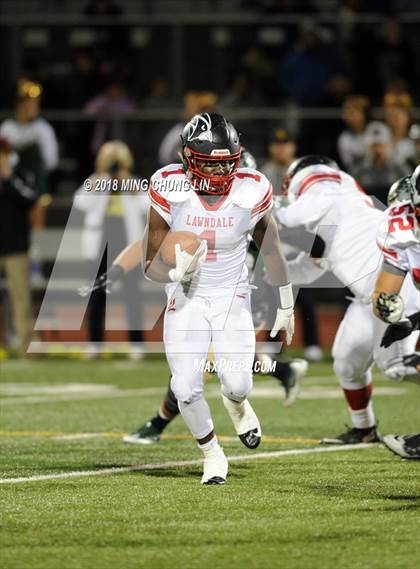 Thumbnail 2 in Lawndale @ South Hills (CIF State D2A Regional Final) photogallery.