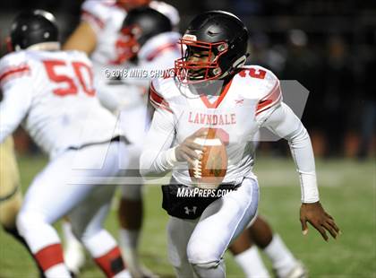 Thumbnail 2 in Lawndale @ South Hills (CIF State D2A Regional Final) photogallery.