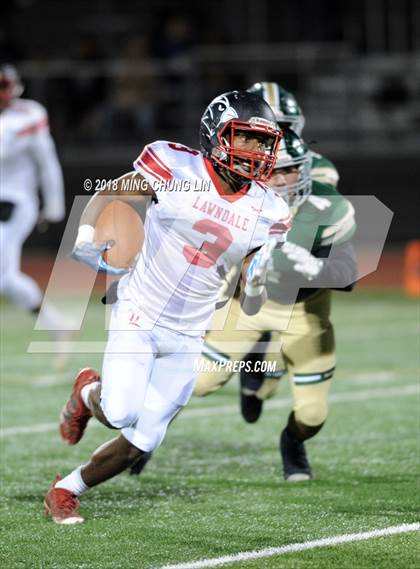 Thumbnail 1 in Lawndale @ South Hills (CIF State D2A Regional Final) photogallery.