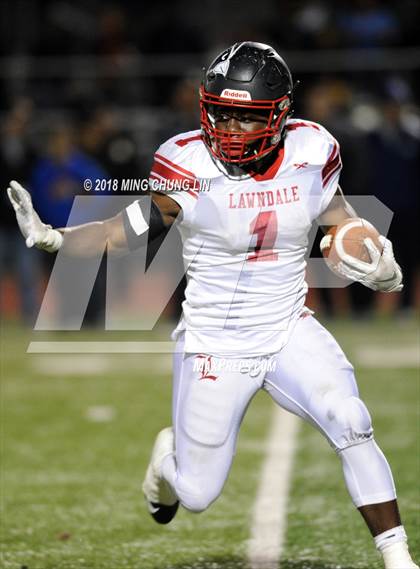 Thumbnail 2 in Lawndale @ South Hills (CIF State D2A Regional Final) photogallery.