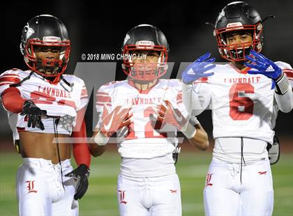Thumbnail 2 in Lawndale @ South Hills (CIF State D2A Regional Final) photogallery.