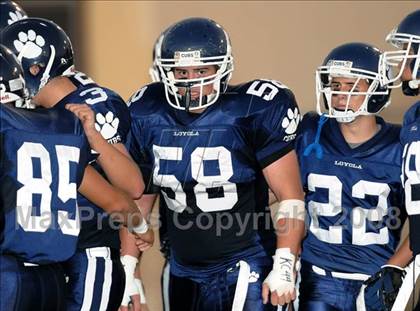 Thumbnail 2 in Loyola vs. De La Salle photogallery.