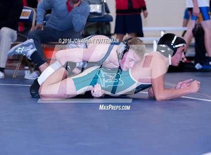 Thumbnail 2 in Liberty vs Monte Vista (2016 PRHS Ridge Rage Tournament) photogallery.