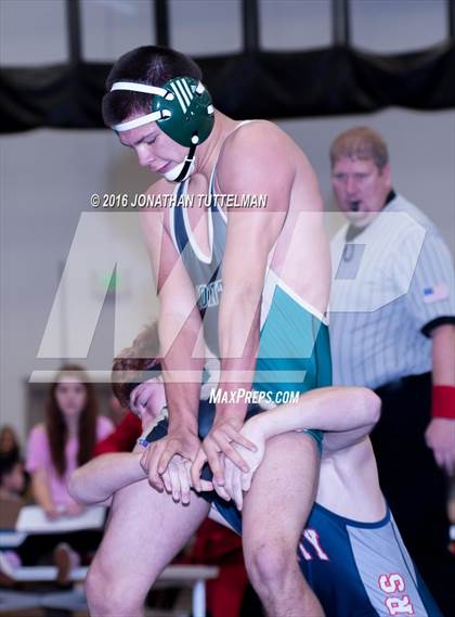 Thumbnail 3 in Liberty vs Monte Vista (2016 PRHS Ridge Rage Tournament) photogallery.