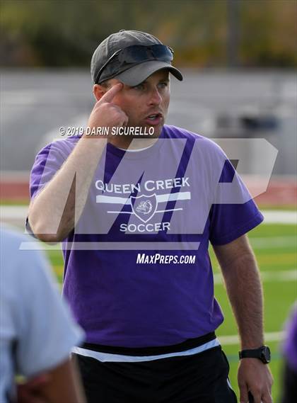 Thumbnail 2 in Queen Creek vs Chandler (Coyote Classic Tournament) photogallery.
