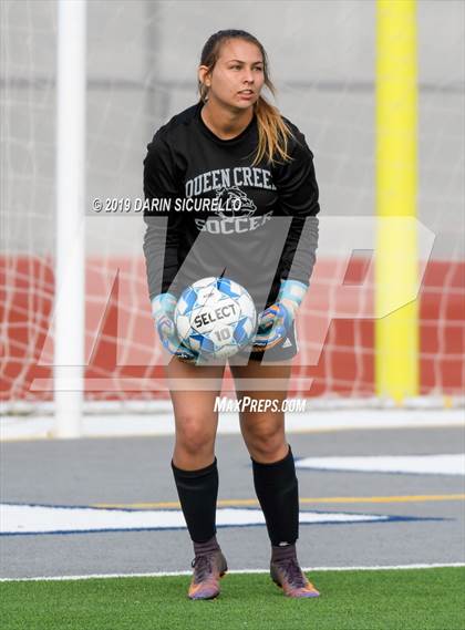 Thumbnail 2 in Queen Creek vs Chandler (Coyote Classic Tournament) photogallery.