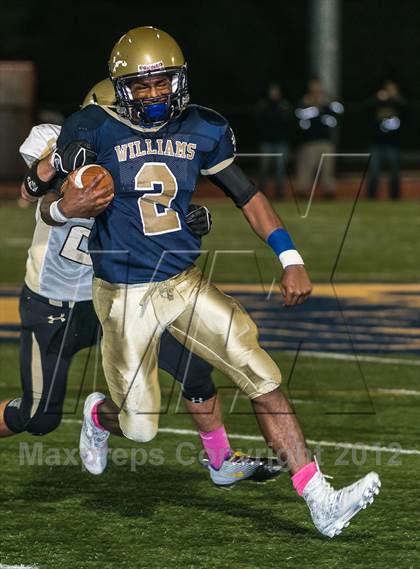 Thumbnail 3 in Archbishop Williams vs. Bishop Fenwick photogallery.