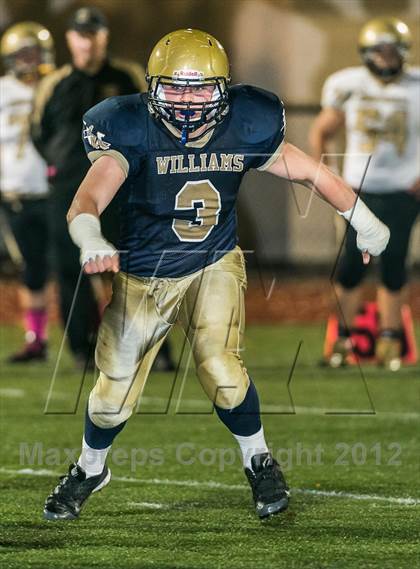 Thumbnail 3 in Archbishop Williams vs. Bishop Fenwick photogallery.