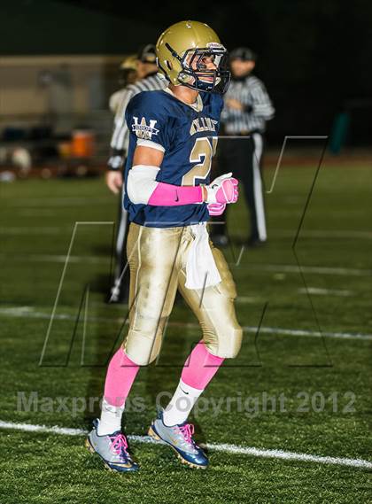 Thumbnail 2 in Archbishop Williams vs. Bishop Fenwick photogallery.