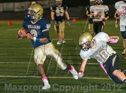 Thumbnail 2 in Archbishop Williams vs. Bishop Fenwick photogallery.