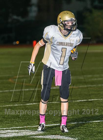 Thumbnail 2 in Archbishop Williams vs. Bishop Fenwick photogallery.