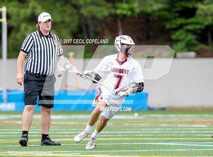 Thumbnail 2 in Lambert vs. Lassiter (GHSA 6A-7A Final) photogallery.