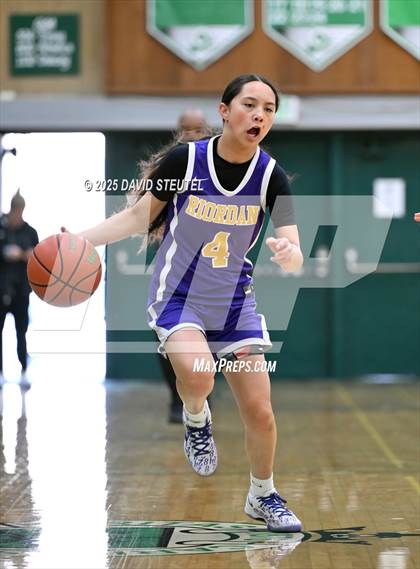 Thumbnail 3 in Archbishop Riordan vs. San Ramon Valley (St. Mary's MLK Classic) photogallery.
