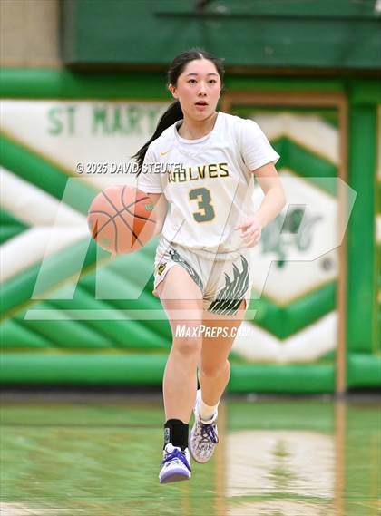Thumbnail 1 in Archbishop Riordan vs. San Ramon Valley (St. Mary's MLK Classic) photogallery.
