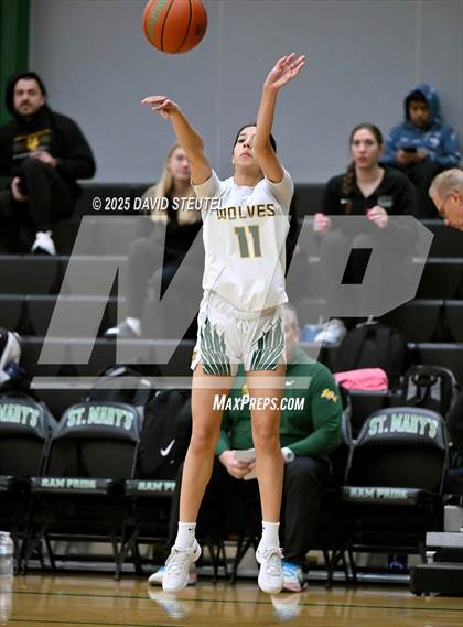 Thumbnail 3 in Archbishop Riordan vs. San Ramon Valley (St. Mary's MLK Classic) photogallery.