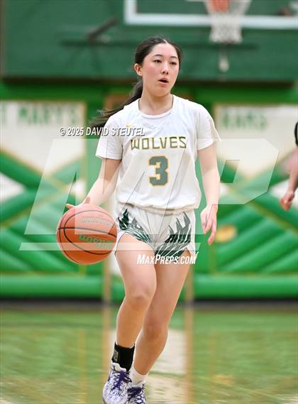 Thumbnail 2 in Archbishop Riordan vs. San Ramon Valley (St. Mary's MLK Classic) photogallery.
