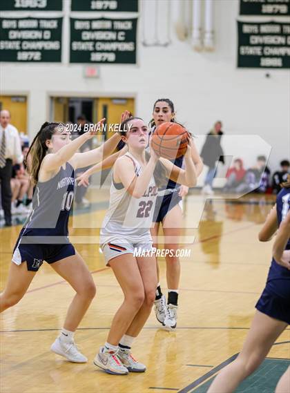 Thumbnail 2 in Walpole vs Northampton (MIAA Division 2 Round of 8) photogallery.