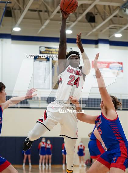 Thumbnail 3 in Roncalli vs. Southport (IHSAA 4A Sectional Round 1) photogallery.