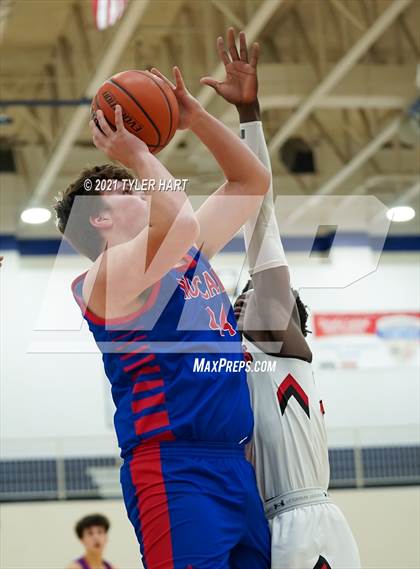 Thumbnail 2 in Roncalli vs. Southport (IHSAA 4A Sectional Round 1) photogallery.