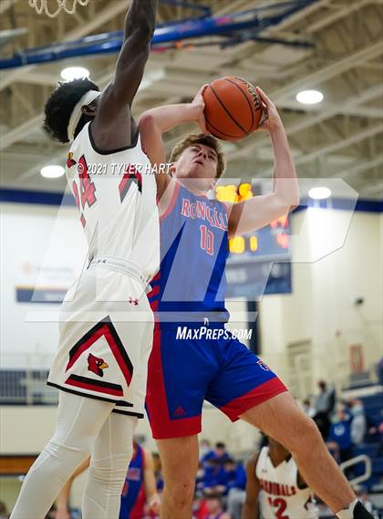 Thumbnail 2 in Roncalli vs. Southport (IHSAA 4A Sectional Round 1) photogallery.