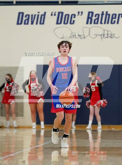 Thumbnail 3 in Roncalli vs. Southport (IHSAA 4A Sectional Round 1) photogallery.