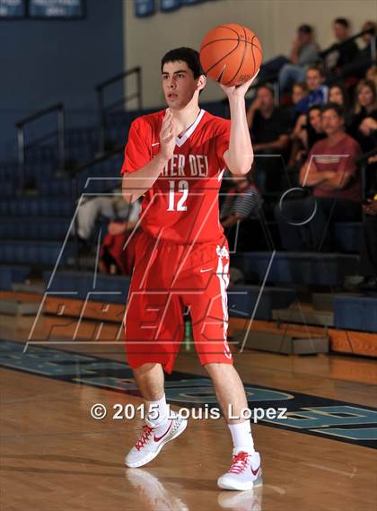 Thumbnail 2 in Mater Dei vs. Dominguez photogallery.