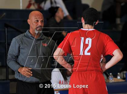 Thumbnail 3 in Mater Dei vs. Dominguez photogallery.