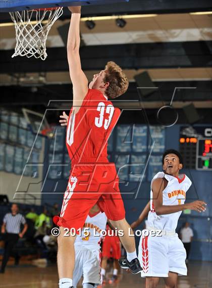 Thumbnail 3 in Mater Dei vs. Dominguez photogallery.