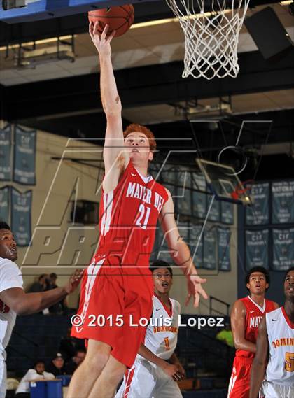 Thumbnail 1 in Mater Dei vs. Dominguez photogallery.