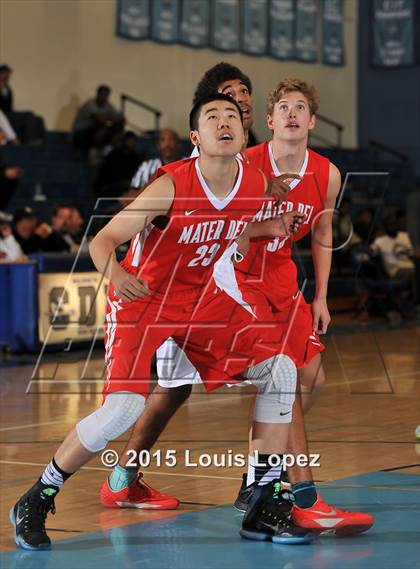 Thumbnail 1 in Mater Dei vs. Dominguez photogallery.