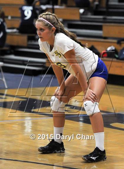 Thumbnail 2 in Alverno vs San Dimas (Garey Tri-City Tournament) photogallery.